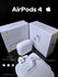 Наушники беспроводные, AirPods 4, с чистым звуком и сенсорное управлении Для iPh...