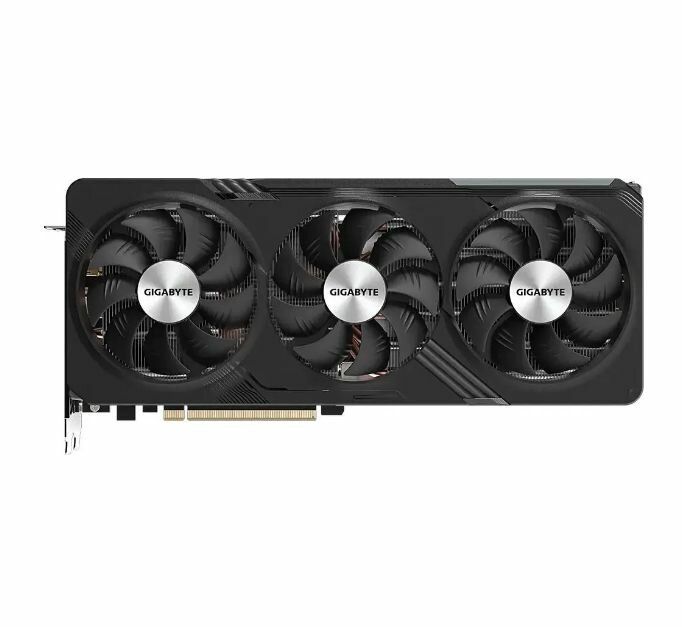 Видеокарта GIGABYTE AMD Radeon RX 7700XT Gaming OC (GV-R77XTGAMING OC-12GD) - PCI Express 4.0, 12 ГБ, GDDR6, 192 бит, HDMI, DisplayPort, GPU 2276 МГц