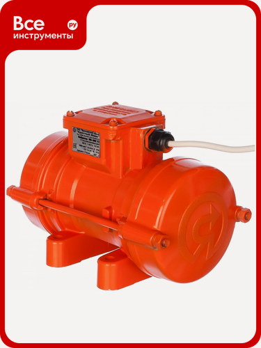 Изображение товара Вибратор Красный Маяк ИВ-99E, 220 В, прочный корпус, площадочный вибратор с электрическим приводом, профессиональный