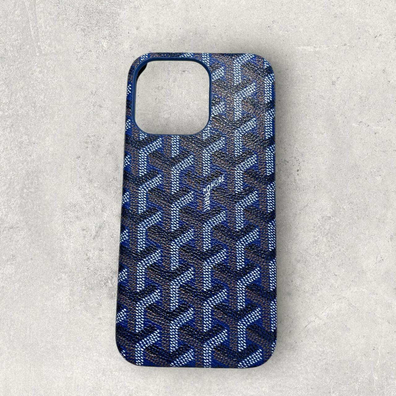 Чехол Goyard, для iPhone xs, с рисунком, герметичный, пластик/полиуретан, — фото 1