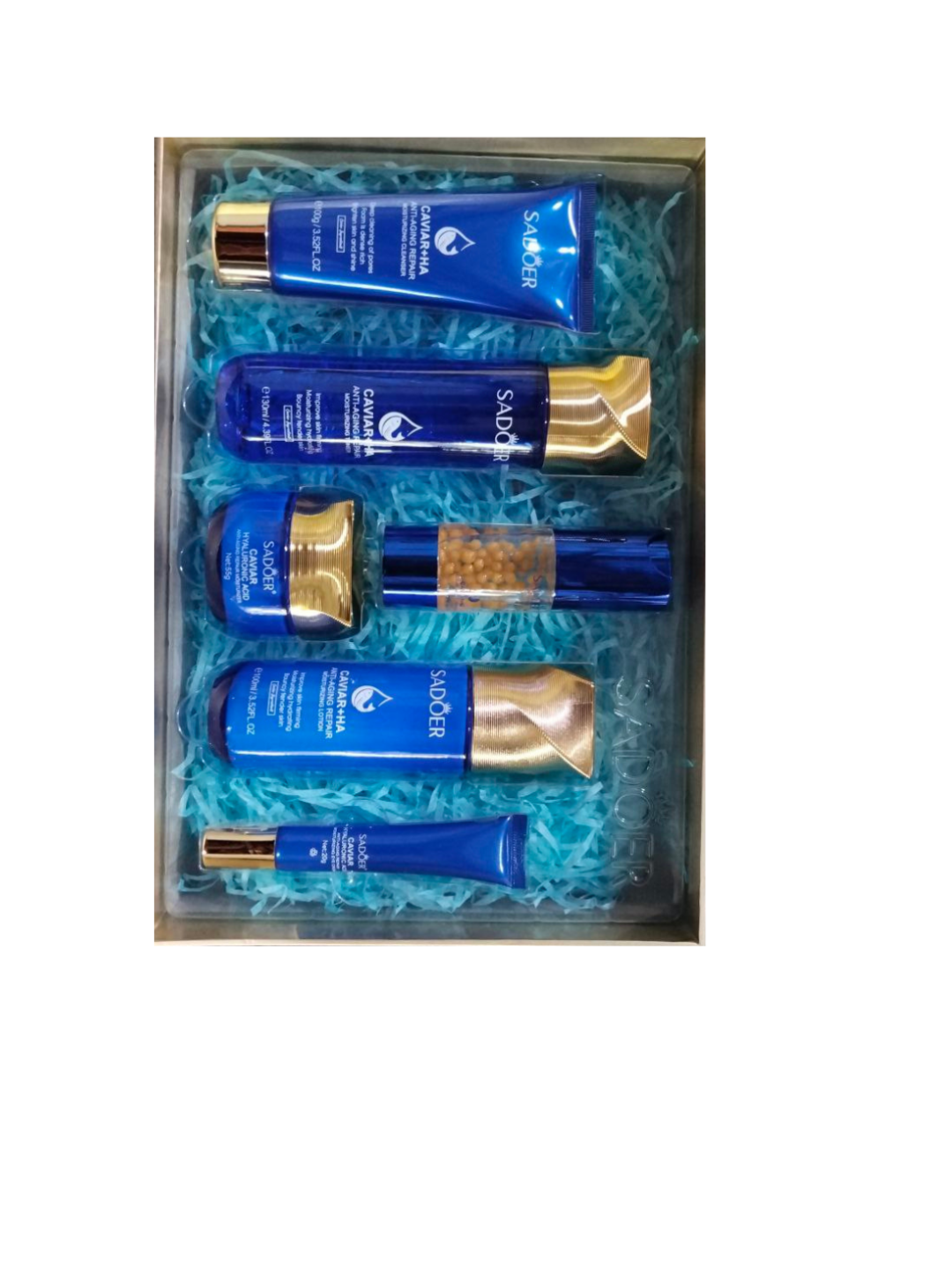 Набор для ухода за лицом, отбеливающий, от прыщей, морщин, против