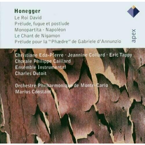 AUDIO CD Honegger: Le Roi David - Dutoit audio cd arthur honegger