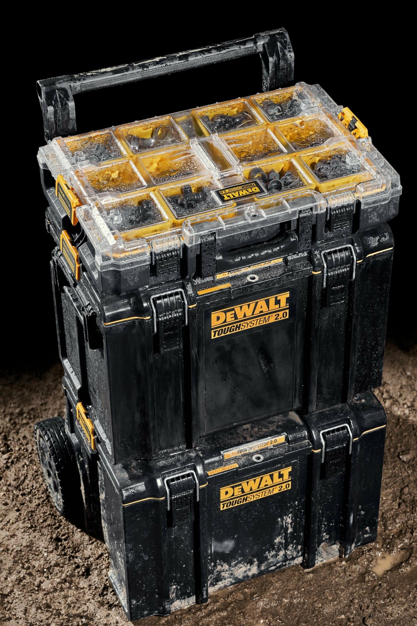 Модуль-органайзер DEWALT TOUGHSYSTEM 2.0, - фото №7