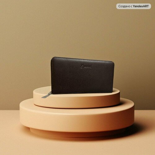 фото Кошелек , фактура зернистая, коричневый нет бренда