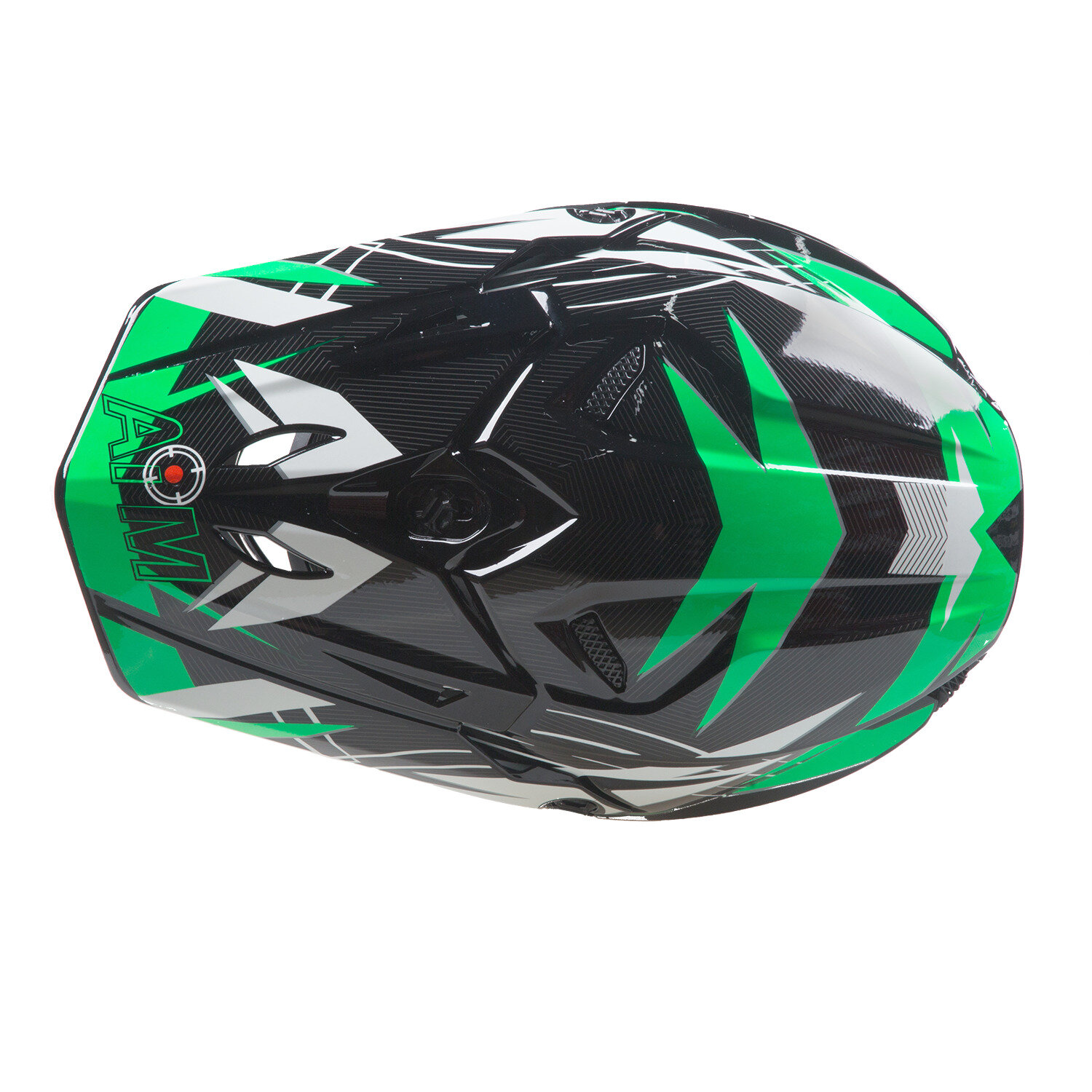 Шлем AiM JK803S Green/Black XL