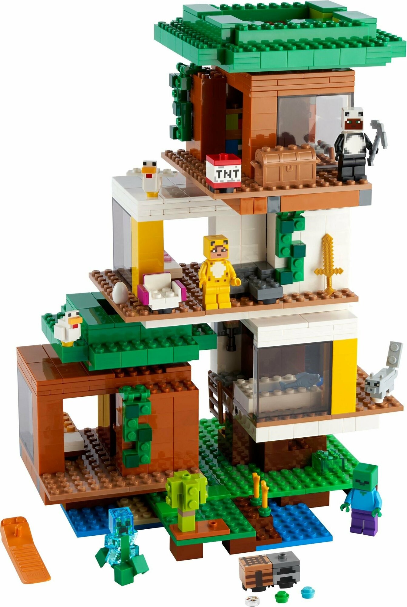 Конструктор LEGO Minecraft 21174 Современный домик на дереве — фото 1