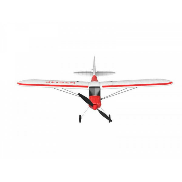 Радиоуправляемый самолет Volantex RC Sport Cub 400мм (красный) 2.4G 2ch LiPo RTF with Gyro — фото 9