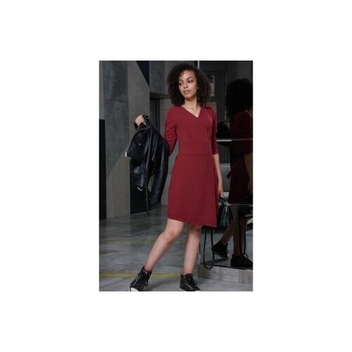 фото Платье размер 46, бордовый sofi