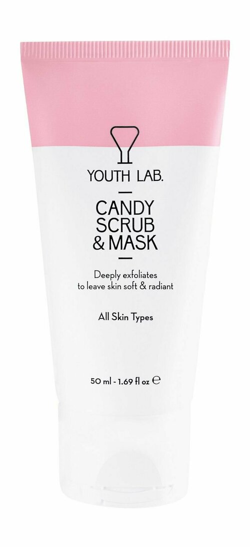 Очищающая маска-скраб для лица с гранулами перлита / Youth Lab Candy Scrub and Mask