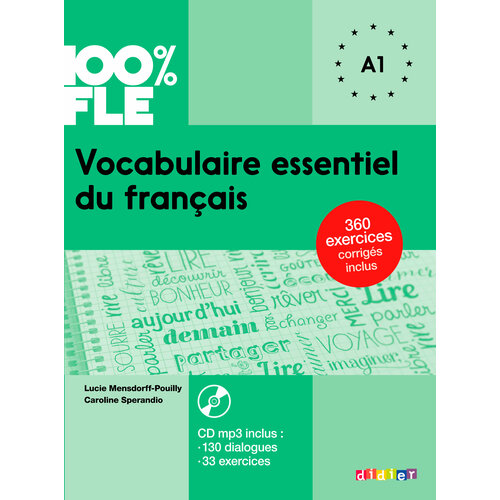 Vocabulaire essentiel du francais A1 + CD MP3 | Mensdorf-Pouilly Lucie