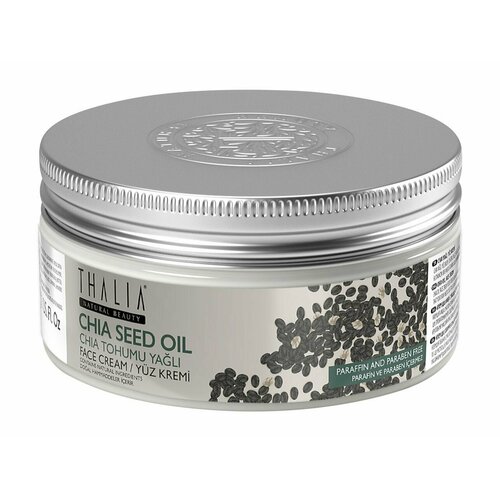 Питательный крем для лица с маслом семян чиа / Thalia Natural Beauty Chia Seed Oil Face Cream