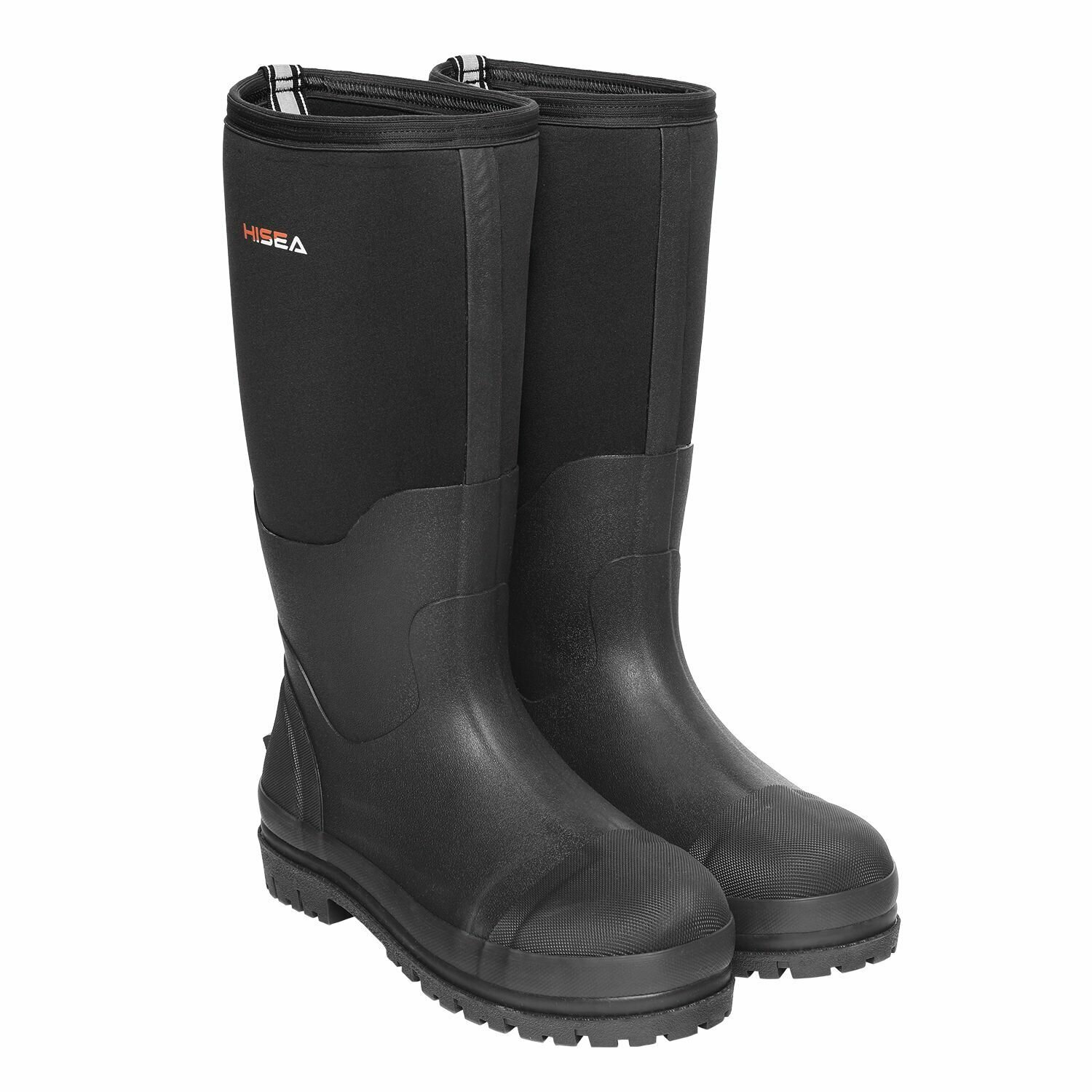 Сапоги мужские чёрные 42