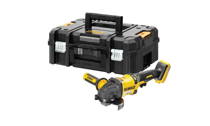 фото Углошлифовальная машина аккумуляторная DeWALT DCG418NT-XJ, без АКБ и ЗУ