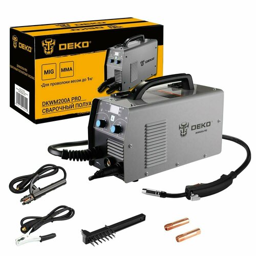 Сварочный полуавтомат MIGMAG 200A DEKO DKWM200A PRO 1828200₽