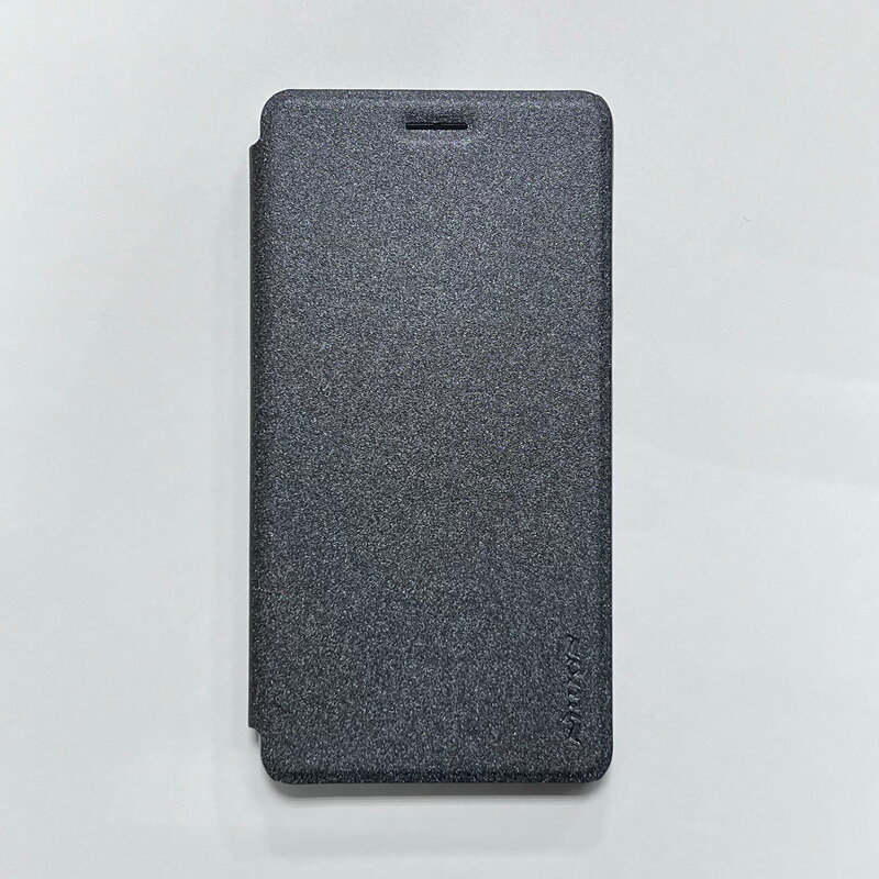 Чехол-книжка для Nokia 7, чёрного цвета, Nillkin Sparkle Series