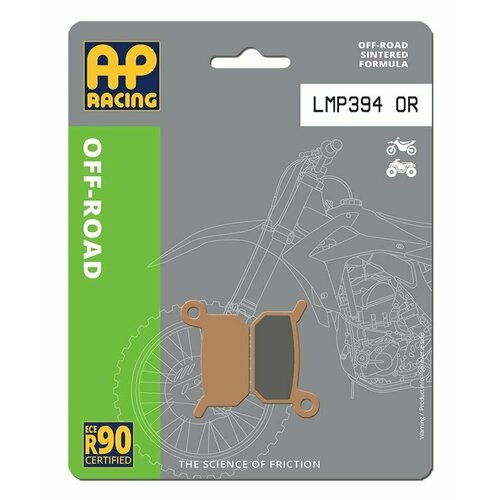 Колодки дискового тормоза AP Racing LMP394 OR (FDB2183 / FA325)