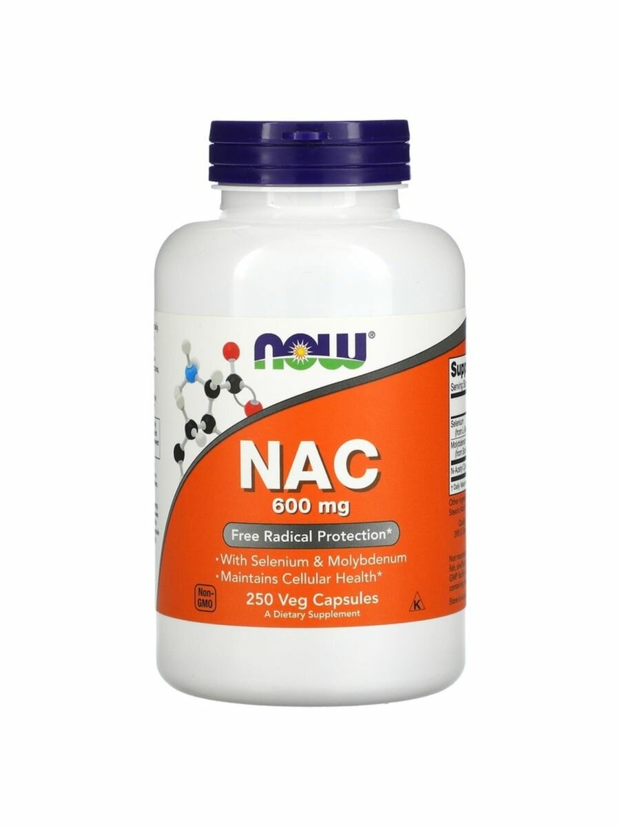 NAC 600 mg 250 caps Нак 600 мг 250 капсул