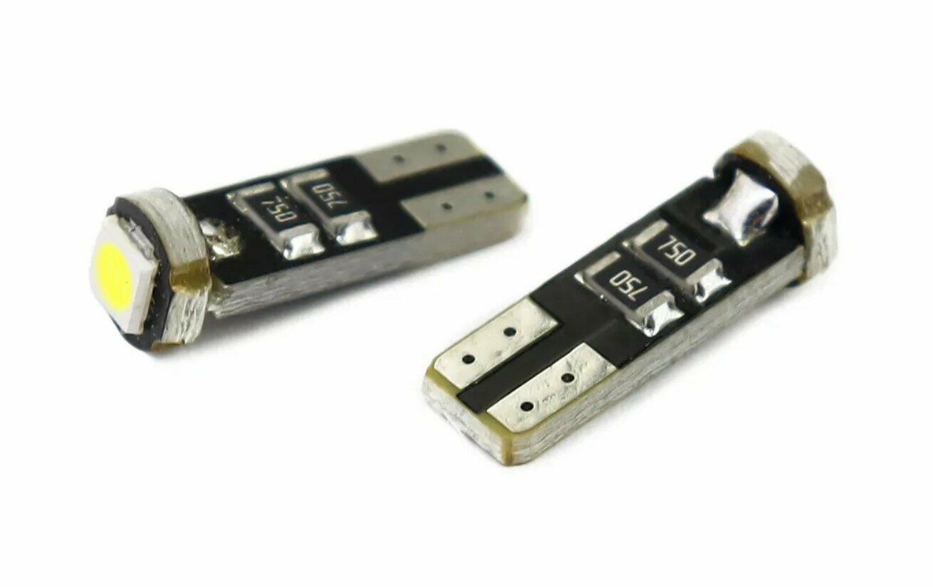 фото Лампа светодиодная А12-1,2 (Т5-1SMD) SAL-MAN без патрона белая 1шт (артикул 01369)