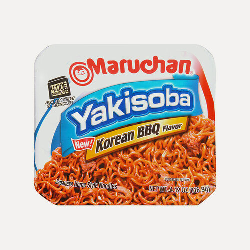 Изображение товара Лапша быстрого приготовления Maruchan Якисоба Корейское барбекю 117 г, США