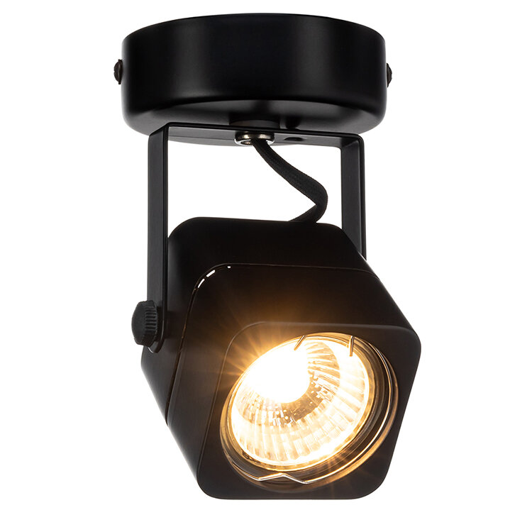 фото Спот Lamplandia L1490 MUSHU BLACK, 1*GU10*макс 50Вт