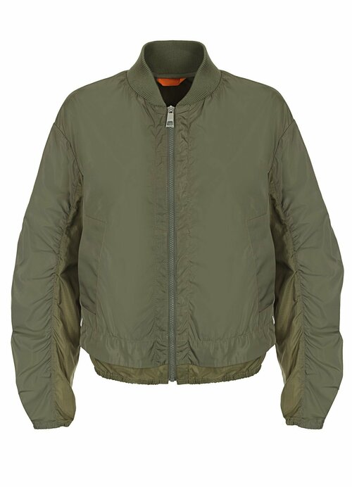 Куртка  BOSS, размер 42, зеленый
