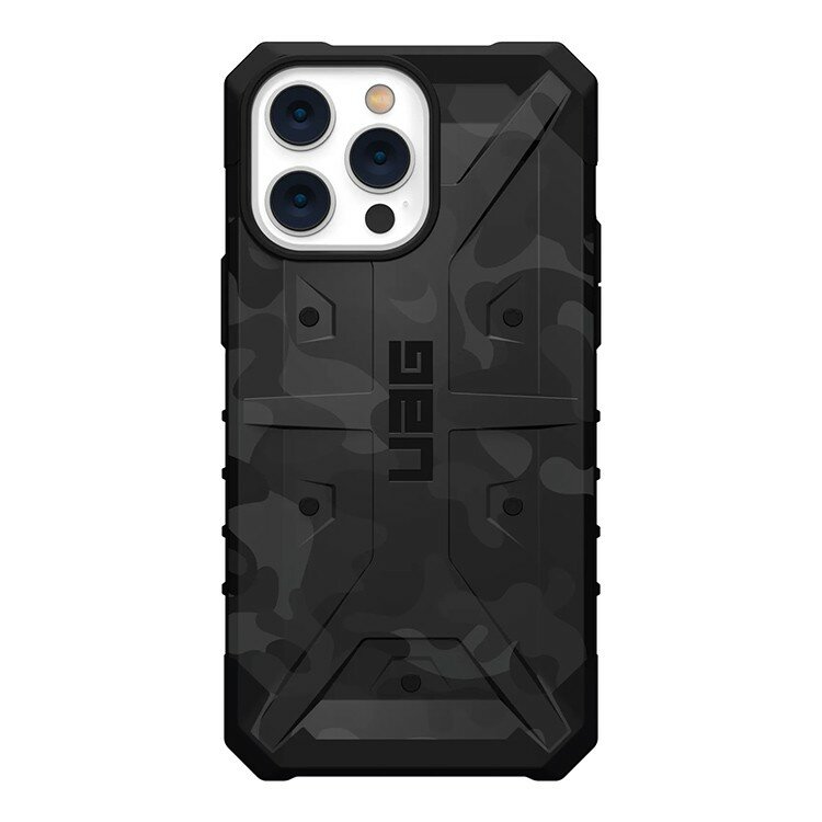 Чехол Urban Armor Gear (UAG) Pathfinder SE Series для iPhone 14 Pro, цвет Черный камуфляж (Black Midnight Camo) (114058114061)