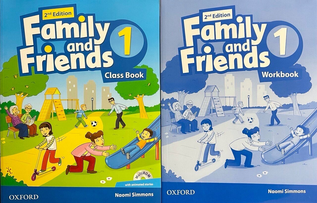 Family and Friends 1 (2nd edition) Class Book + Workbook + CD