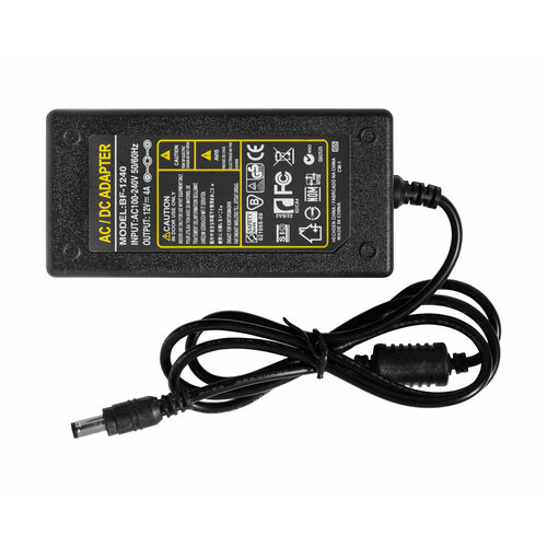 Зарядка блок питания 5, 5x2, 5mm 12V 48W 4A для TP-LINK Archer C7, Digma DM-MONF2710, DM-MONF2410, TP-LINK Archer C9 и др
