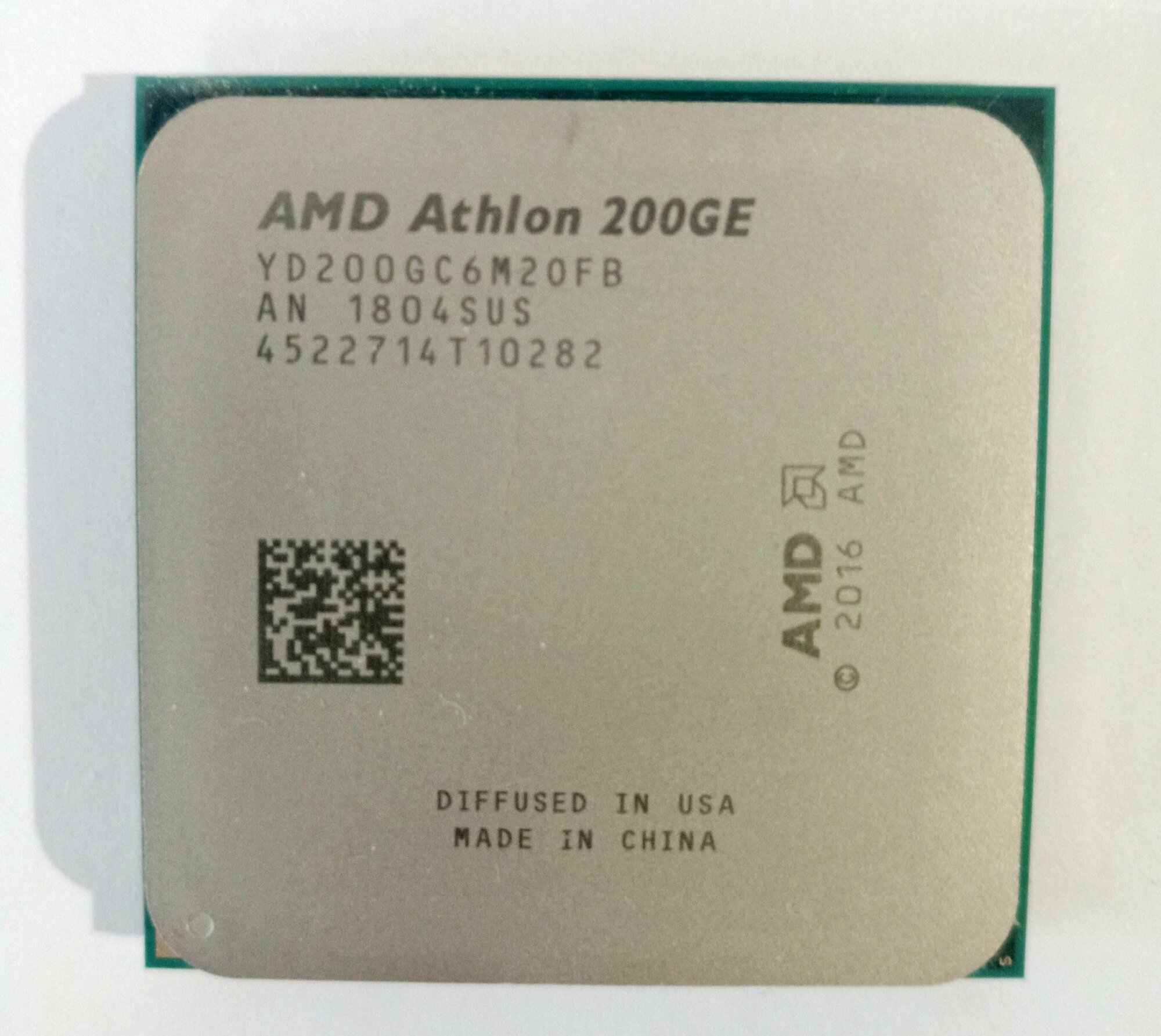 Процессор AMD Athlon 200GE AM4 2 x 3200 МГц