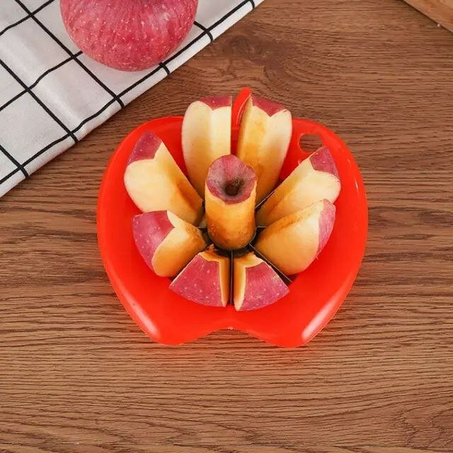 Яблокорезка ручная 16 см, для разрезания яблок на одинаковые дольки
