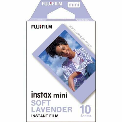 принтер моментальной печати фото для смартфонов instax mini link 2 soft pink bundle box Картридж Instax Mini Soft Lavender, 10 снимков