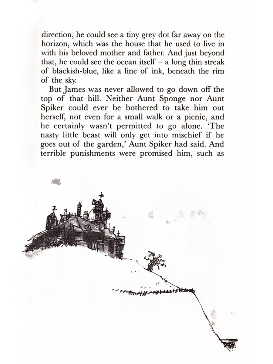 James and the Giant Peach (Roald Dahl) - фото №18