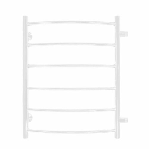 Водяной полотенцесушитель P-образный Вармо Сатурн 3/4 500х600 мм, цвет белый