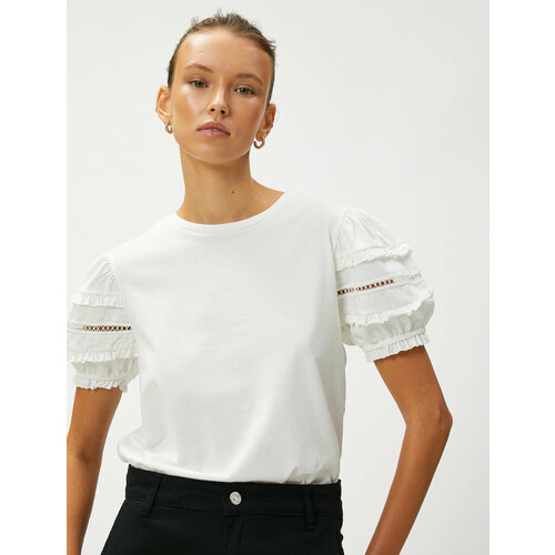 фото Футболка koton, размер m, белый