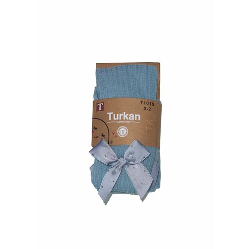 Колготки Turkan, 200 den, размер 98-104, голубой колготки turkan 200 den размер 98 104 бежевый