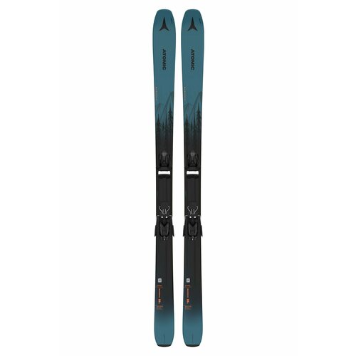 Горные лыжи с креплениями ATOMIC MAVERICK 86 C + STR 12 GW Metalic Blue/Black/Orange (см:176)