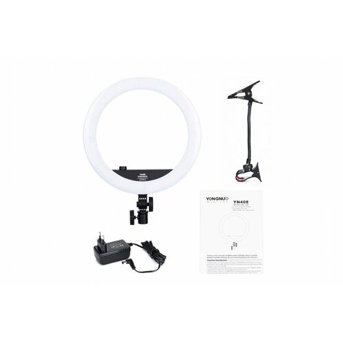Кольцевой светодиодный осветитель Yongnuo YN408 5500K 359800₽