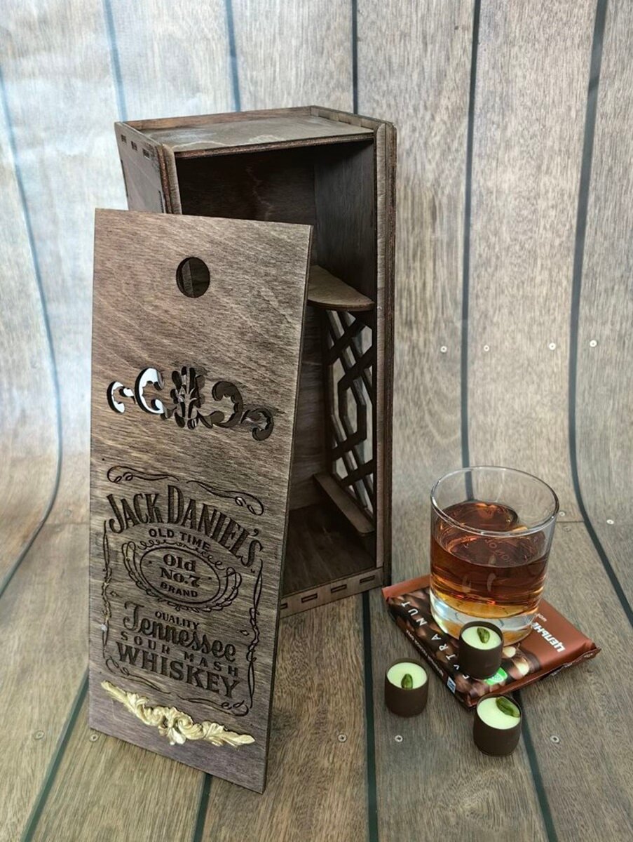 Подарочная деревянная коробка Jack Daniel's