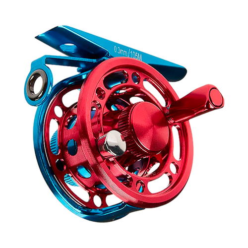 Катушка зимняя HIGASHI H-50 Blue/Red катушка higashi h 60 blue red