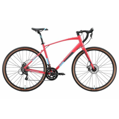 Велосипед Stark Gravel 700.5 D (2024) 20 красный/синий, голубой