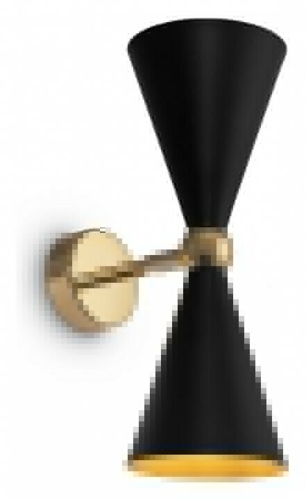 Бра MAYTONI Vesper MOD108WL-02GB, E14, 80 Вт, кол-во ламп: 2 шт., черный Hoff - фото №12