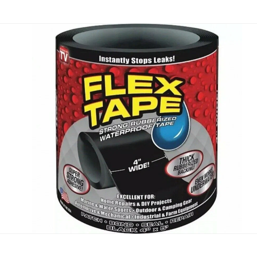 Сверхпрочная клейкая лента Flex Tape с усиленной фиксацией и защитой от УФ-излучения 199₽
