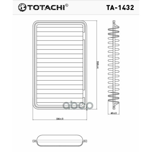 Totachi Ta-1432 Vic A-199 Oem 17801-20040 Mann C32 003 TOTACHI арт. TA1432