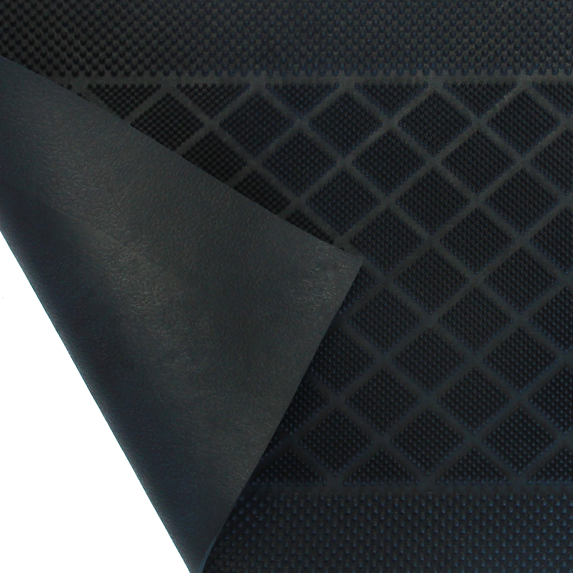 Коврик грязезащитный резина Inspire Nahel 40x60 см цвет чёрный - фотография № 3