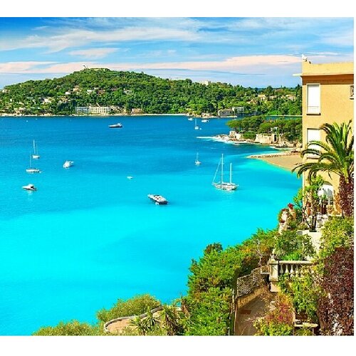 Панно декоративное DIVINO DECOR Лодки 3*2,7 м С1-003