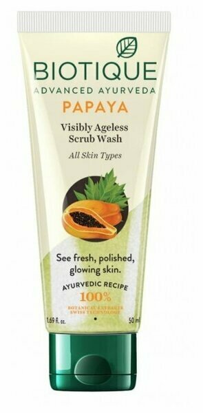 Biotique Papaya Deep Cleanse Face Wash Гель для глубокого очищения кожи лица с папайей 150мл