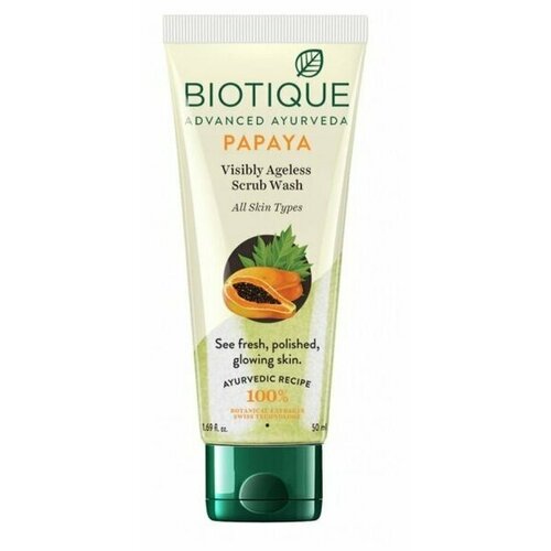 Biotique Papaya Deep Cleanse Face Wash Гель для глубокого очищения кожи лица с папайей 150мл