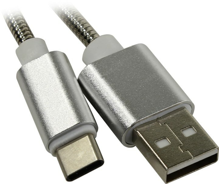 кабель USB 2.0-type-C SMARTBUY iK-3112 black 1,0м черный - фото №14