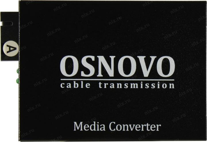 Медиа-конвертер OSNOVO оптический Fast Ethernet для передачи Ethernet по одному волокну одномодового оптического кабеля до 20км (по мног - фото №8