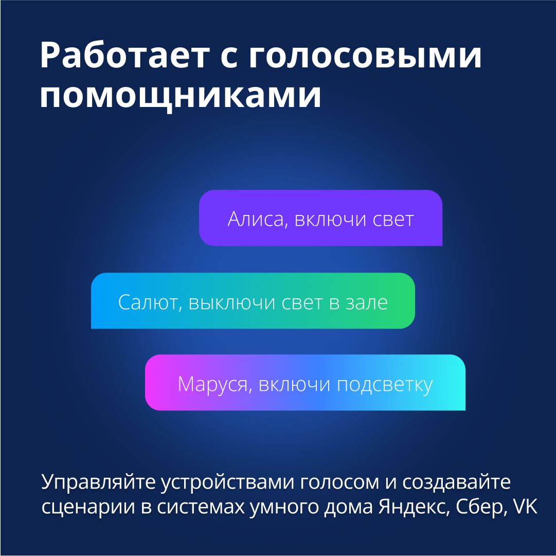 Умное реле Wi-Fi двухканальное Eltex SW-RLY01 (без нуля) для управления светом, работает с Яндекс Алисой, Салютом, Марусей